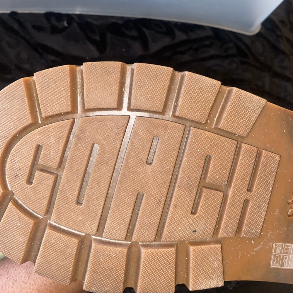 Coach Army Green Snow Boots - Picture 8 of 8